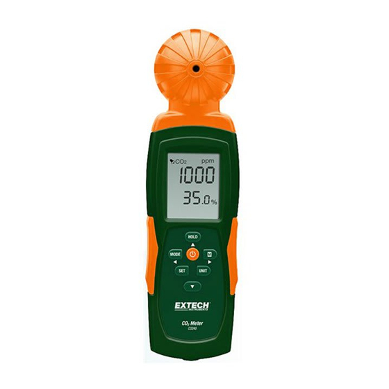 Extech Instruments CO240 Bedienungsanleitung