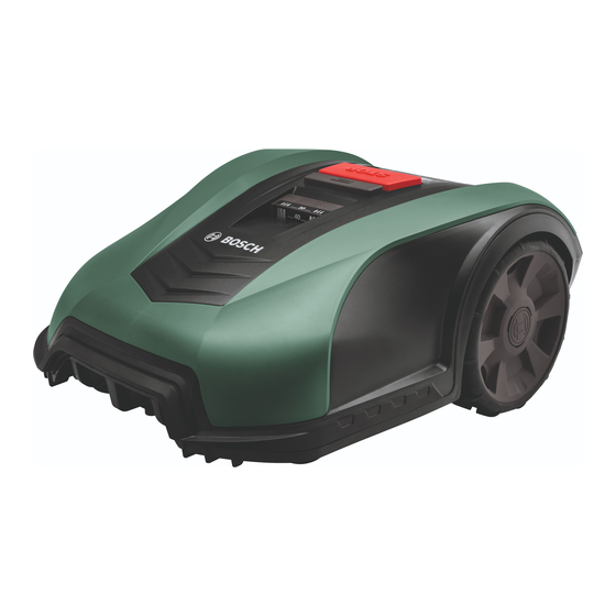 Bosch Indego M 700 Originalbetriebsanleitung