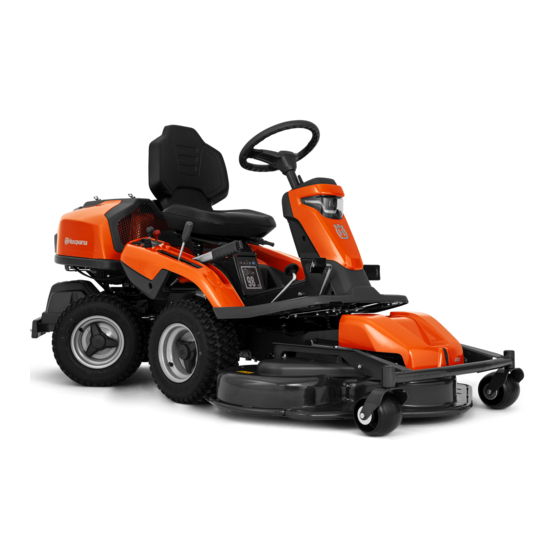 Husqvarna R 316TX Bedienungsanweisung