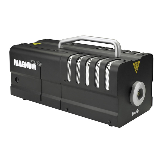 Martin Magnum 1200 Bedienungsanleitung