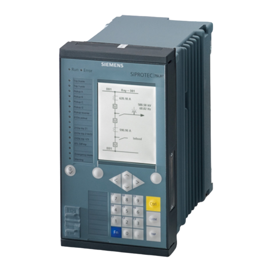 Siemens 7KE85 Handbuch