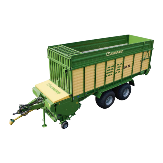 Krone MX 320 GL Originalbetriebsanleitung