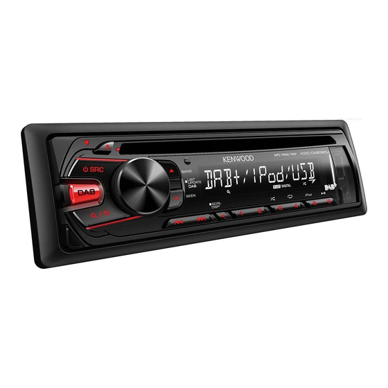 Kenwood KDC-DAB34U Bedienungsanleitung
