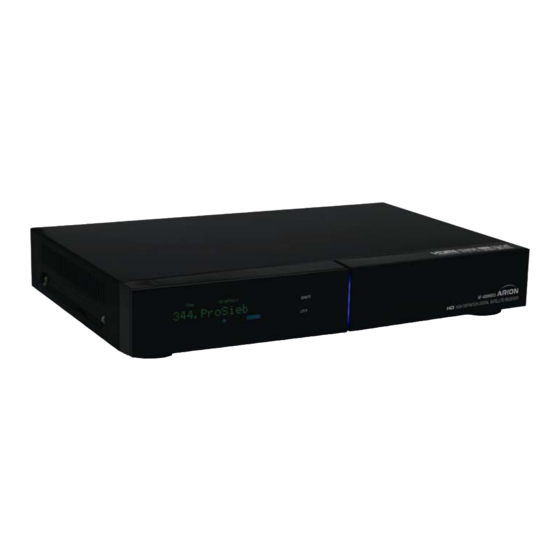 Arion AF-4000HDCI Benutzerhandbuch