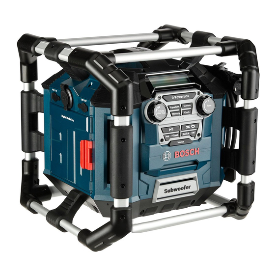 Bosch GML 20 Professional Originalbetriebsanleitung
