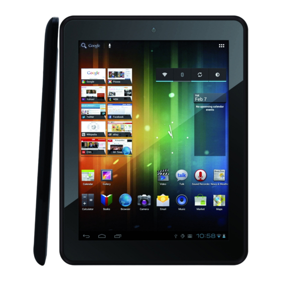 Prestigio PMP5080CPRO Schnellstartanleitung