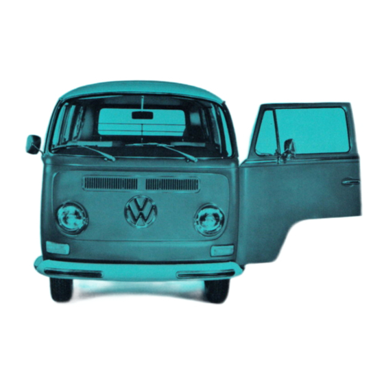 Volkswagen TRANSPORTER Betriebsanleitung