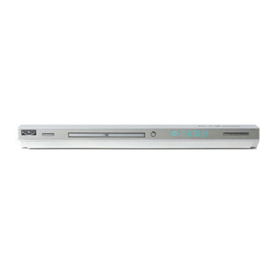Xoro HSD 202 Benutzerhandbuch