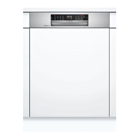 Bosch SMI6ECS57E Gebrauchsanleitung
