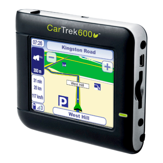 CarTrek 600 Bedienungsanleitung