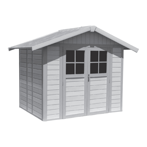 Grosfillex ABRI DECO 4.9 Aufbauanleitung