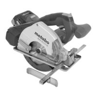 Metabo MKS 18 LTX 58 Originalbetriebsanleitung