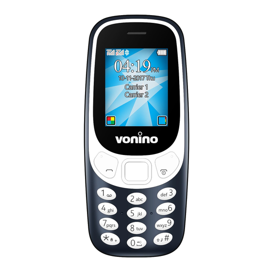 Vonino Nono 33 Schnellstartanleitung