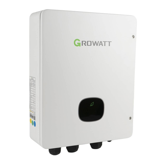 Growatt SYN 50-XH-30 Schnellanleitung
