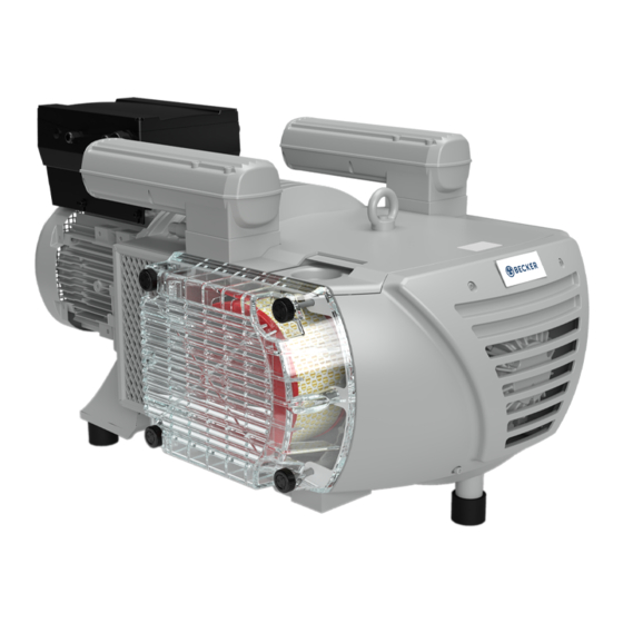 Becker VTLF 400 Betriebsanleitung