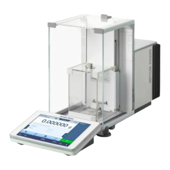 Mettler Toledo XPR Serie Referenzhandbuch