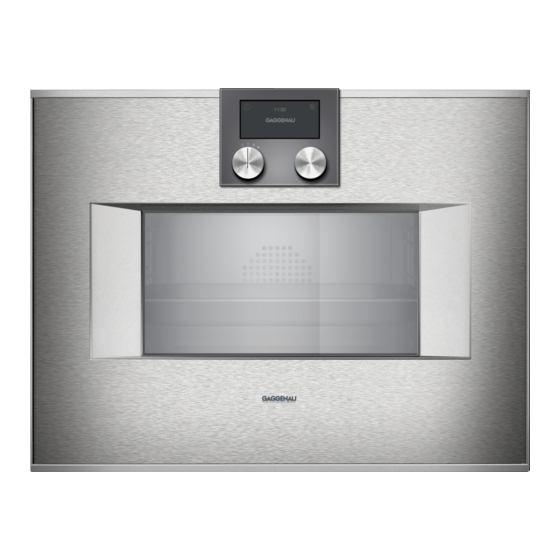 Gaggenau BS45.111 Gebrauchs- Und Montageanleitung