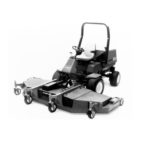 Toro Groundsmaster 455-D Bedienungsanleitung