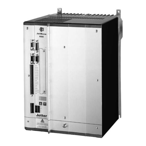 Jetter JetMove 640 Montage, Installation, Inbetriebnahme