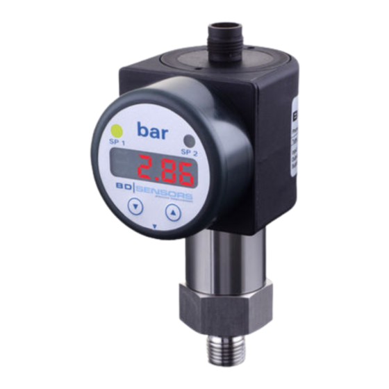 BD Sensors DS 200 Bedienungsanleitung