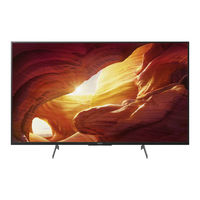 Sony BRAVIA KD-49XH91 Serie Referenz-Anleitung