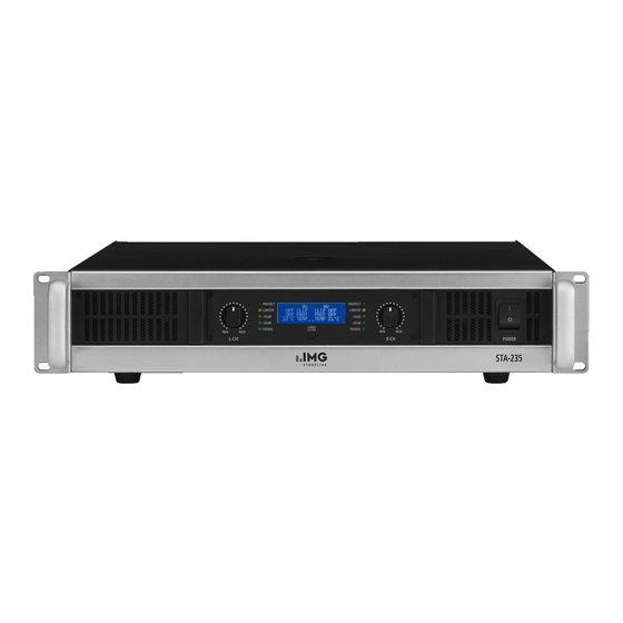IMG STAGELINE STA-235 Bedienungsanleitung