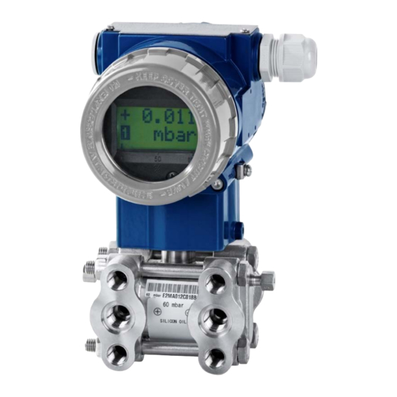 BD Sensors AX18-DPT200 Betriebsanleitung