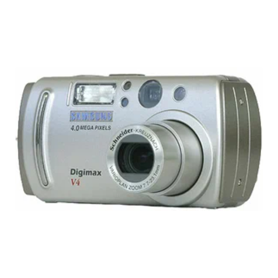 Samsung Digimax V4 Bedienungsanleitung