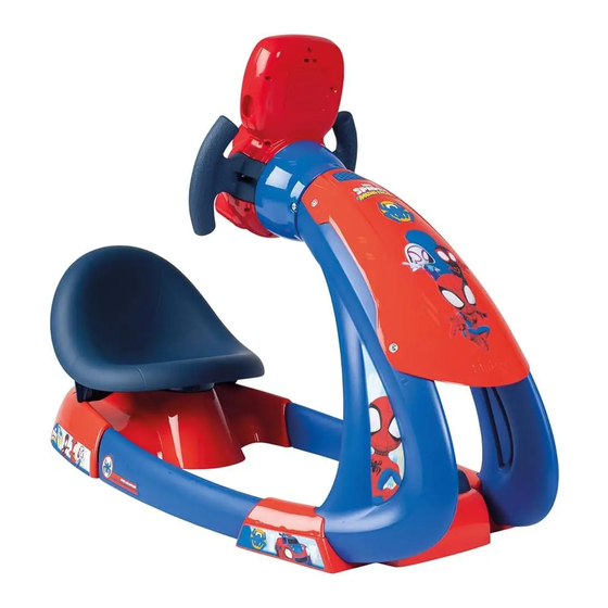 smoby Spidey V8 Driver Bedienungsanleitung