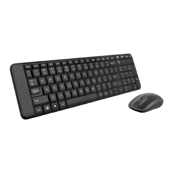 Logitech MK220 Handbücher