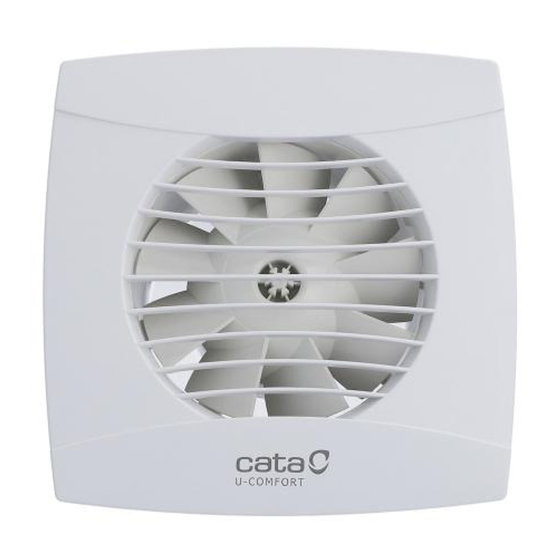 Cata u-comfort UC10 Serie Gebrauchsanweisung