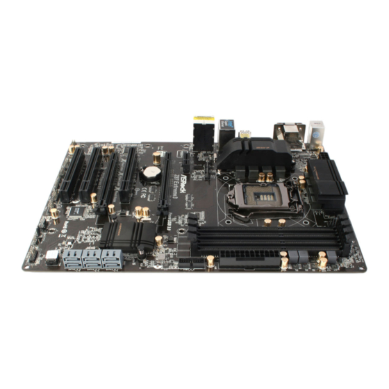 ASROCK Z87 Extreme3 Bedienungsanleitung