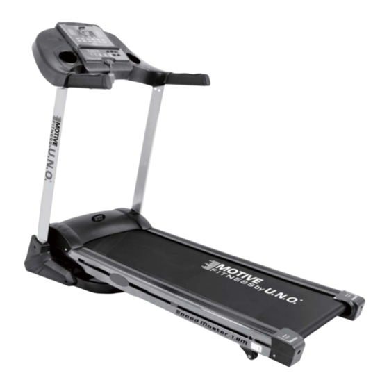 U.N.O. Motive FITNESS V-Fit Speed Master 1.8M Aufbau- & Benutzerhandbuch