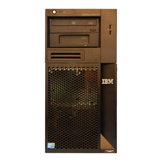 IBM System x3200 M3 Typ 7328 Handbücher