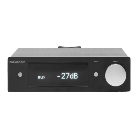 nubert nuConnect ampX Schnellstart + Inbetriebnahme