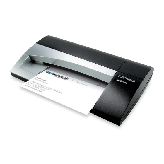 Dymo CardScan Executive Erste Schritte