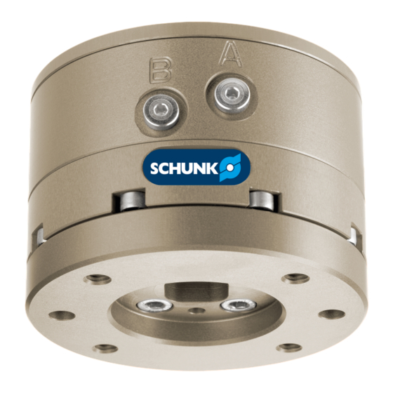 SCHUNK AGE-XY Serie Montage- Und Betriebsanleitung