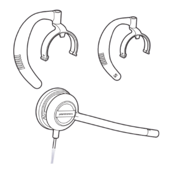 Plantronics EncorePro HW530 Schnellstartanleitung