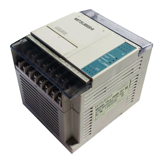 MITSUBISHI ELECTRIC MELSEC FX1N SERIE BEDIENUNGSANLEITUNG Pdf ...