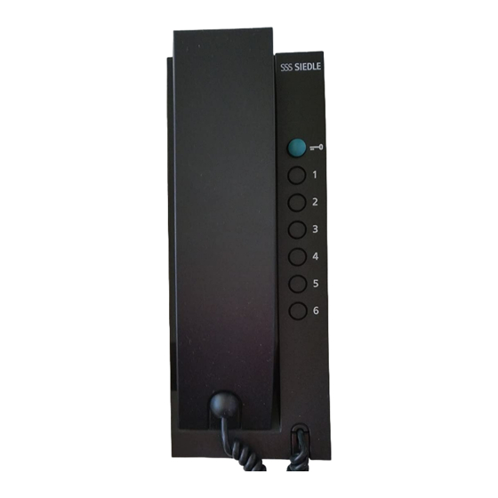 Montage; Installation - SSS Siedle HT 611-01 Anweisungen [Seite 2