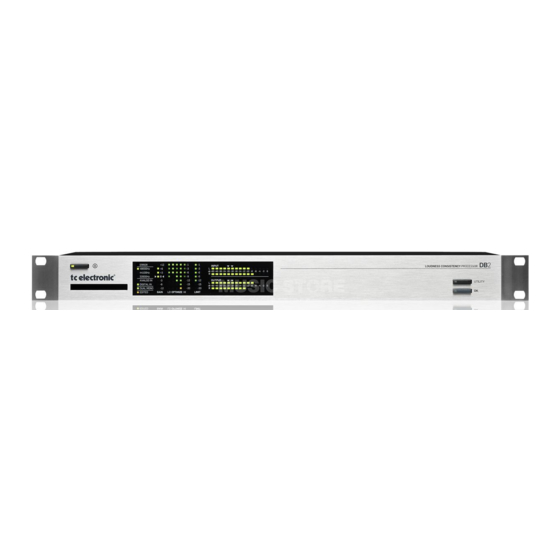 TC Electronic DB2 Bedienungsanleitung