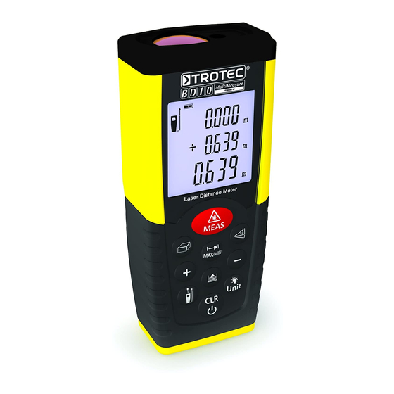 Trotec BD10 Bedienungsanleitung