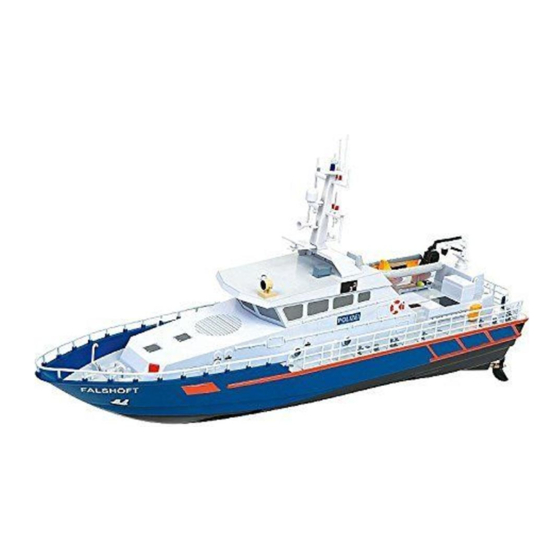 Carrera RC Patrolboat Falshöft Montage- Und Betriebsanleitung