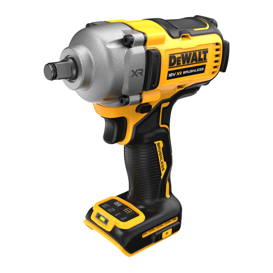 DeWalt DCF891NT Bersetzung Der Originalanweisungen