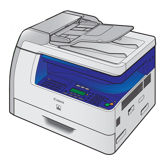 Canon LaserBase MF6500 Serie Benutzerhandbuch