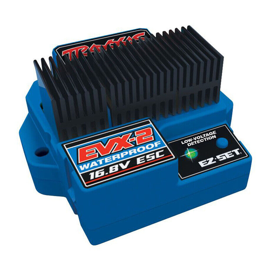 Traxxas EVX-2 Programmieranleitung