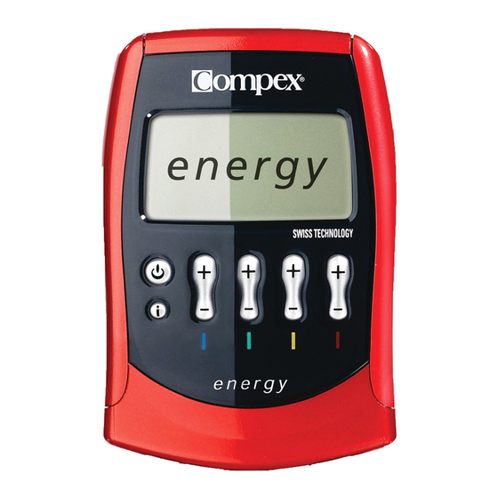 Compex Energy Mi-READY Handbücher