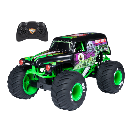 Spin Master Monster Jam GRAVE DIGGER Bedienungsanleitung