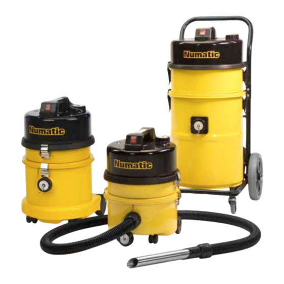 Numatic HZ 190 Bedienerhandbuch