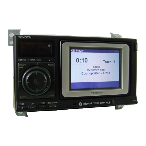 Toyota TNS400 Bedienungsanleitung
